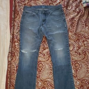 Mens Distressed Pacsun Jeans